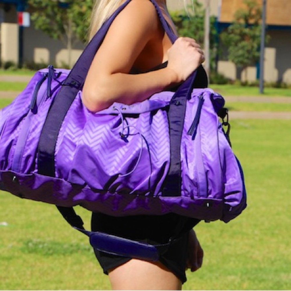 lululemon athletica Purple Duffel Bag